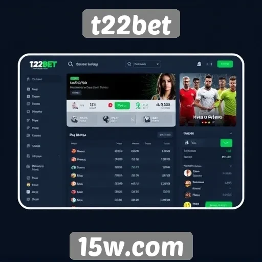 Análise da interface do usuário no t22bet